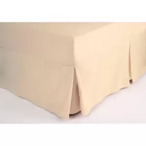 Image of Fitted Sheet Valance King Cream