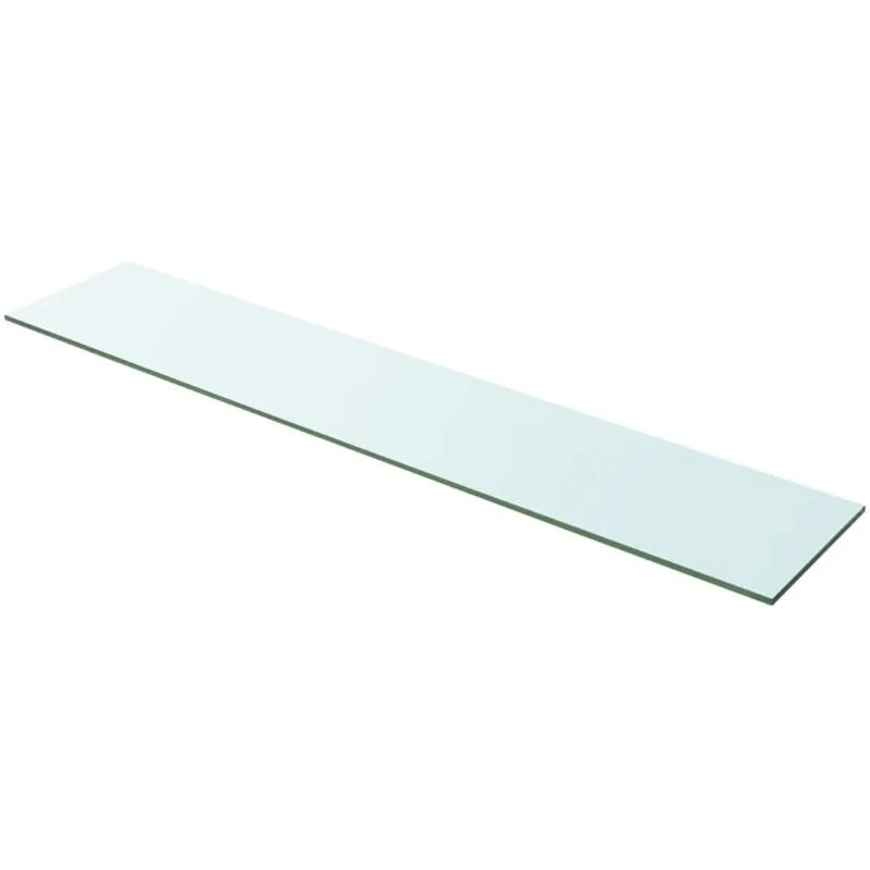 Image of VIDAXL Shelf Panel Glass Clear 100x20cm vidaXL 243844