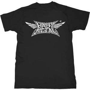 Image of Babymetal - Logo Unisex Large T-Shirt - Black