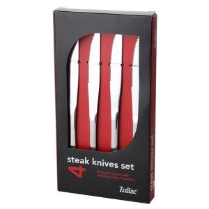 Image of Zodiak Stainless Steel Steak Knives 4 Piece