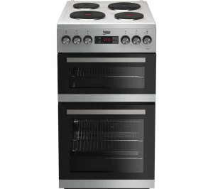 Image of Beko KDV555AS 50cm Electric Solid Plate Cooker