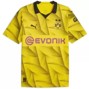 Image of Puma Borussia Dortmund Third Shirt 2023 2024 Adults - Yellow