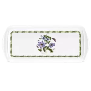 Image of Portmeirion Botanic Garden Sandwich Tray - Clematis Single