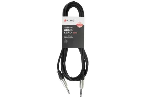 Image of Chord Electronics 190.003UK audio cable 3m 6.35mm TRS Black