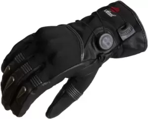 Image of Halvarssons Ljusdal Motorcycle Gloves, black, Size L, black, Size L