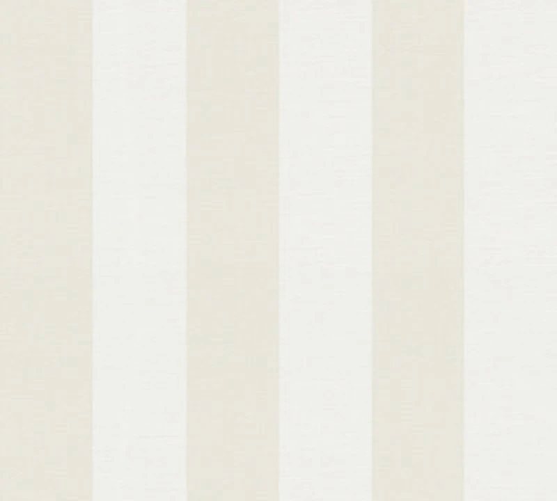 Image of As Creation Beige And White Stripe Simply Spray Pre-Pasted 53Cm X 1050Cm