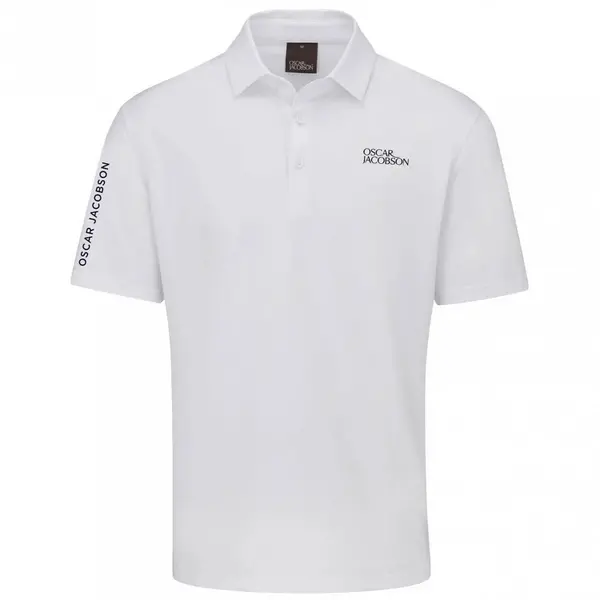 Image of Oscar Jacobson Bullock Tour Polo - White - XL
