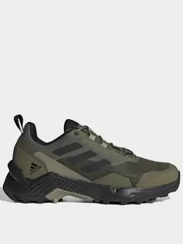 Image of adidas Eastrail 2 Hiking Shoes, Blue/Grey, Size 9, Men