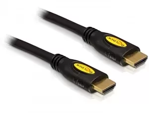 Image of DeLOCK HDMI 1.4 Cable 2.0m male / male HDMI cable 2m HDMI Type A...