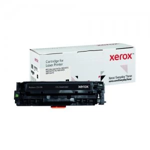 Image of Xerox Everyday Replacement For CE410X Laser Toner Ink Cartridge Black 006R03802