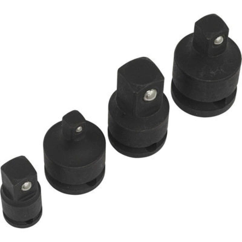 Image of Loops 4 PACK - IMPACT Socket Adapter Size Converter Set - Imperial Square Drive Nut Multi