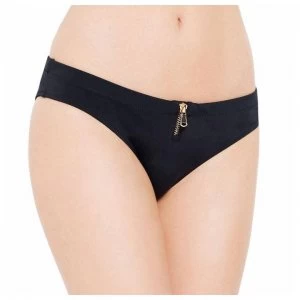 Image of L Agent by Agent Provocateur Halter Bikini Briefs - Black