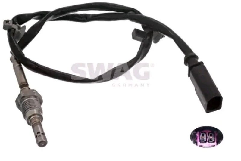Image of SWAG 30 94 9303 Sensors behind exhaust turbocharger Sensor,exhaust gas temperature (3938)