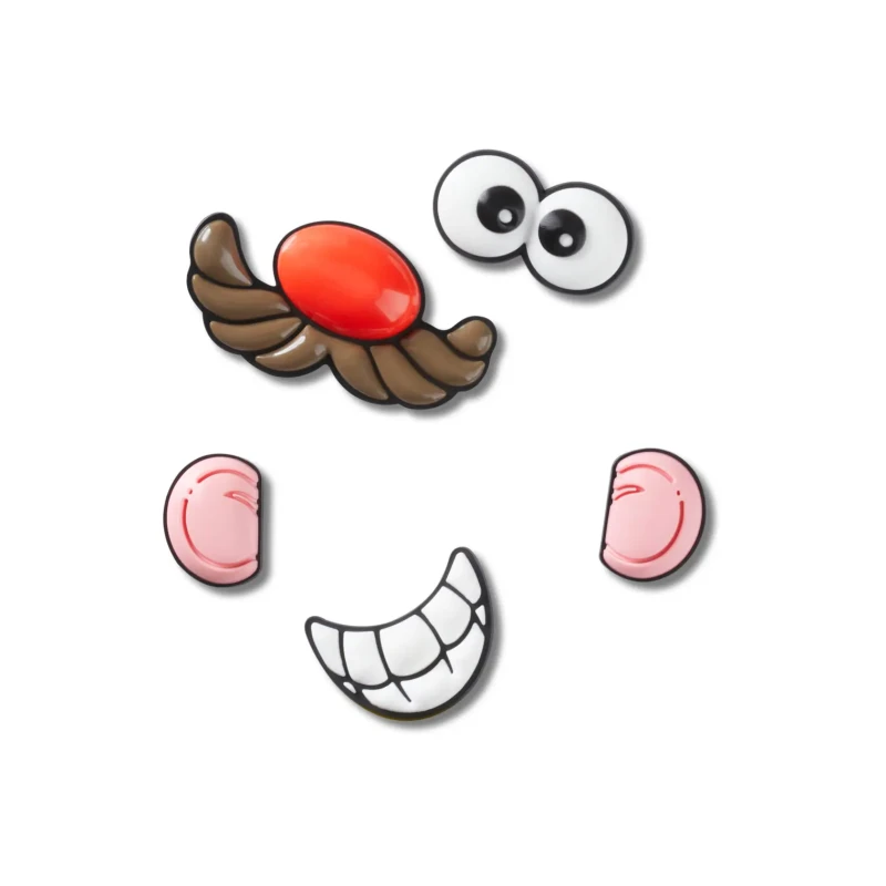 Image of Crocs Jibbitz Crocs Mr Potato Head (x5) Multicolore Unisex TU