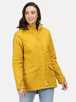 Image of Regatta Brigida Waterproof Insulated Jacket - Yellow, Yellow, Size 8, Women