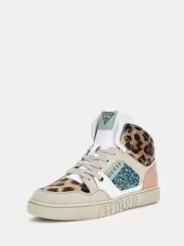 Image of Guess Justis High-Top Sneaker