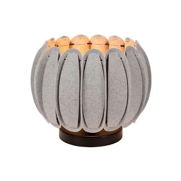 Image of Lucide Lucide Spencer Table Lamp - Grey