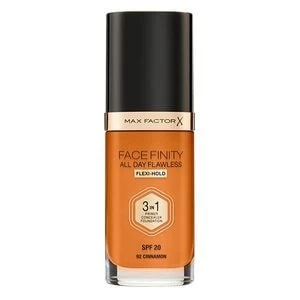 Image of Max Factor Facefinity 3in1 Flawless Foundation 92 Cinnamon