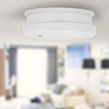 Image of Smartwares - Smoke Alarm 10x10x3.5cm White
