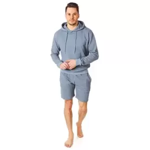 Image of Ript Hoodie and Shorts Set Mens - Blue