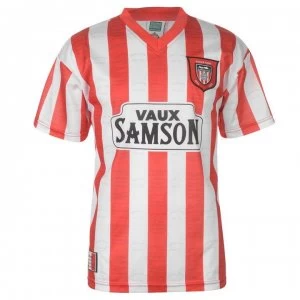 Image of Score Draw SAFC 97 Home Jersey Mens - Red/White