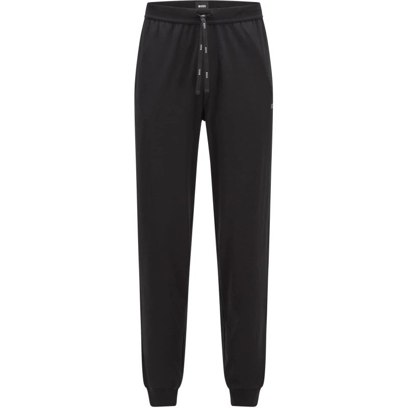Image of Boss Mens MixMatch Jog Pant with Drawstring, Versatile Jogging Bottoms Black 001 male 2XL