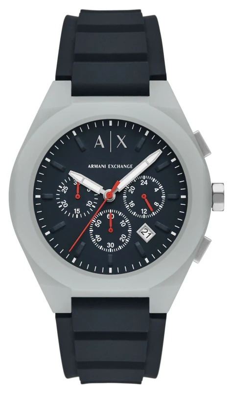 Image of Armani Exchange AX4172 Quartz Chronograph (44mm) Navy Blue Watch