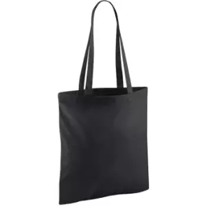 Image of Revive Recycled Tote Bag (One Size) (Black) - Westford Mill