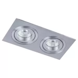 Image of Italux Lighting - Italux Mooty Modern 2 Light Outdoor Recessed Downlight, GU5.3 sp