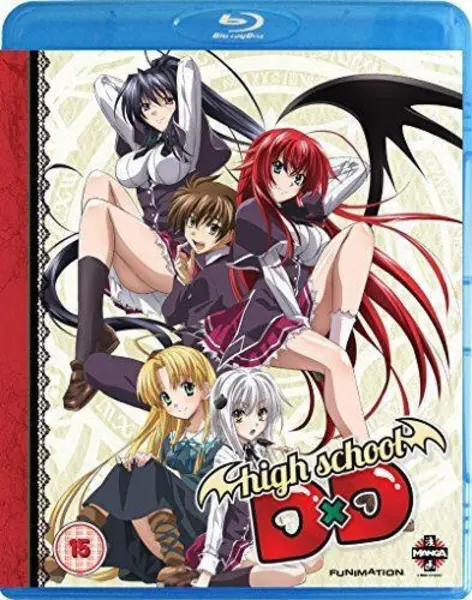 Image of High School DxD Complete Series Collection Blu Ray