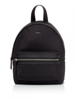 Image of DKNY Casey nylon medium backpack Black