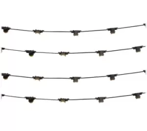Image of GARDENKRAFT 71599 Outdoor LED String Lights - 20 Bulbs