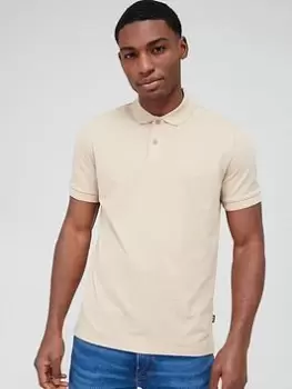 Image of Hugo Boss Pallas Polo Shirt Light Beige