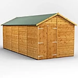 Image of Power Garden Shed 188PAWDD Golden Brown 18x8