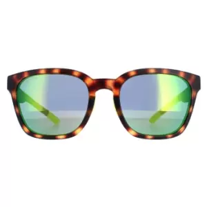 Image of Square Matte Tortoise Green Mirror Founder