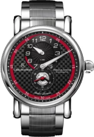 Image of Chronoswiss Watch Regulator Classic Carbon Racer