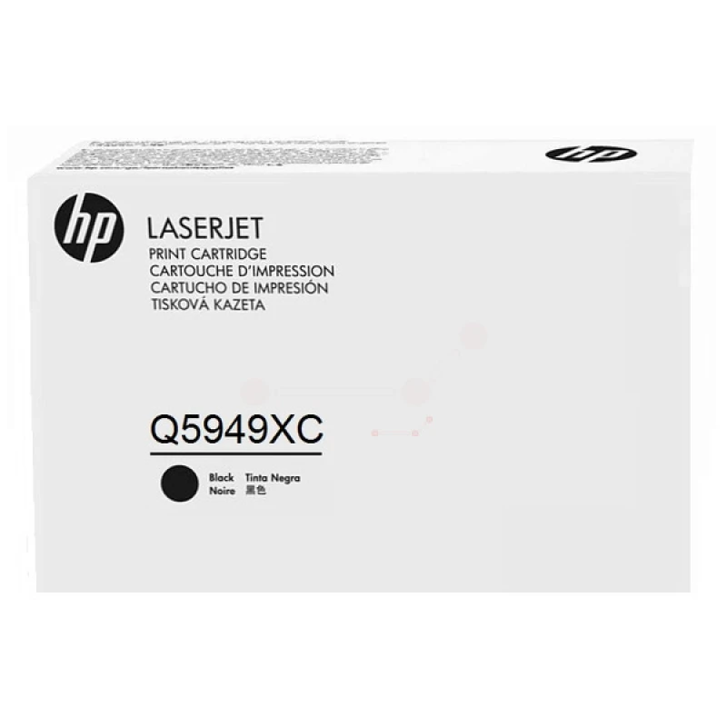 Image of HP Q5949XC/49X Toner cartridge Black Contract. 6K pages/5% for Canon L