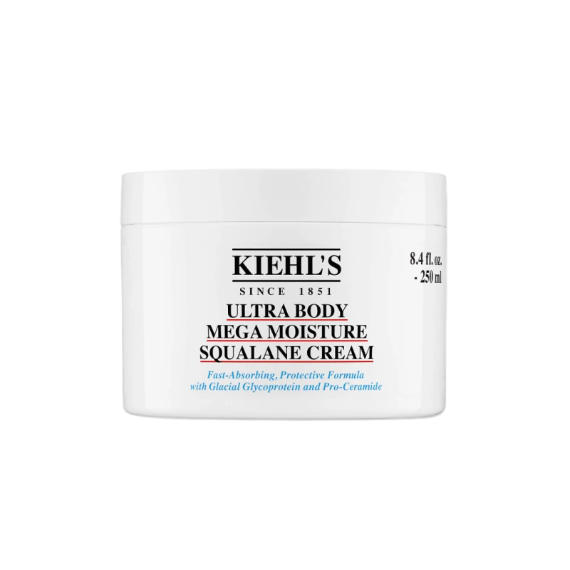 Image of Kiehl's Ultra Body Mega Moisture Squalane Cream 250ml