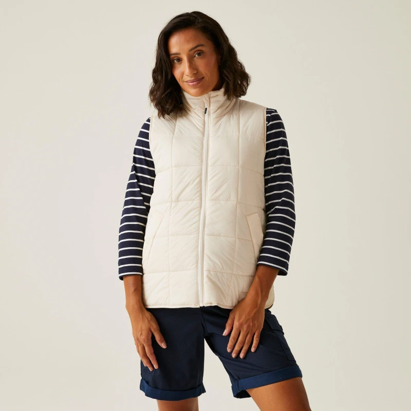 Image of Regatta Courcelle II Bodywarmer Light Vanilla female 10