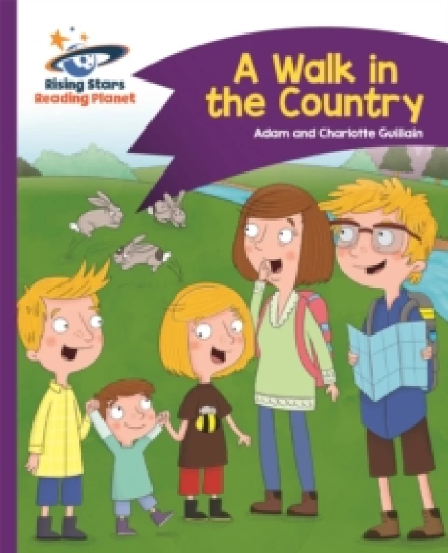 Image of Charlotte Guillain Reading Planet - A Walk in the Country - Purple: Comet Street Kids Book Multi unisex