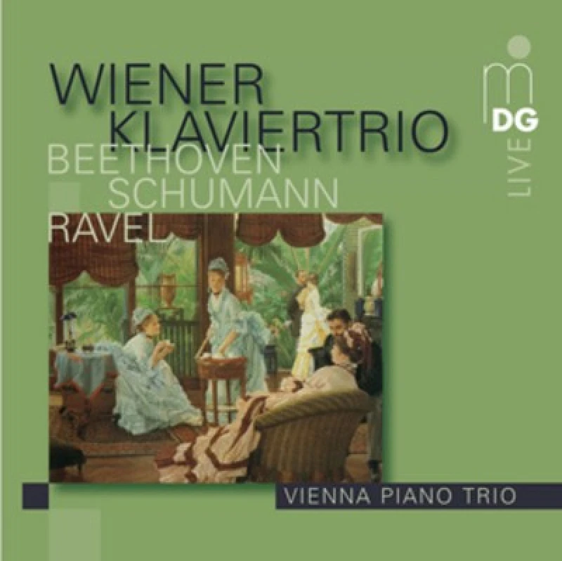Image of Ludwig van Beethoven - Wiener Klaviertrio: Beethoven/Schumann/Ravel CD Album - Used