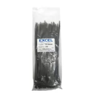 Image of Cables Direct CT-280B cable tie Nylon Black