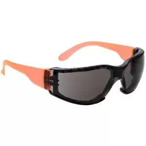 Image of PS32SKR - sz Wrap Around Plus Spectacle - Smoke - Smoke - Portwest