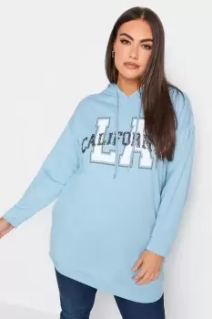 Image of Printed Longline Hoodie