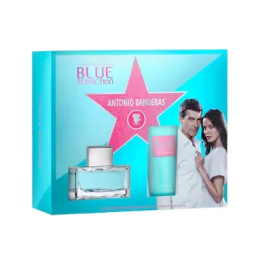 Image of Antonio Banderas Blue Seduction Gift Set 50ml Eau de Toilette + 100ml Body Lotion