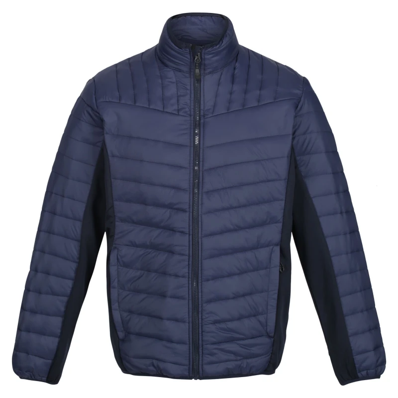 Image of Regatta Professional Mens Hybrid Jacket in Navy Size: Small Navy Male S