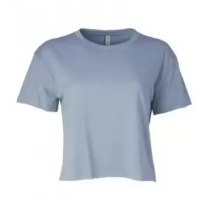 Image of Next Level Womens/Ladies Festival Cali Short-Sleeved T-Shirt (L) (Stonewash Denim)