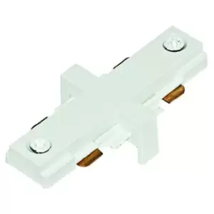 Image of Searchlight Lighting - Searchlight Track & Spot - Spot & Track Two-Way Connector White