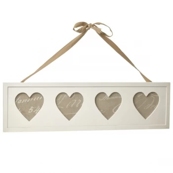 Image of Four Heart Photo Frame By Heaven Sends