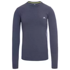 Image of Trespass Mens Timo Long Sleeve Active Top (M) (Navy Marl)